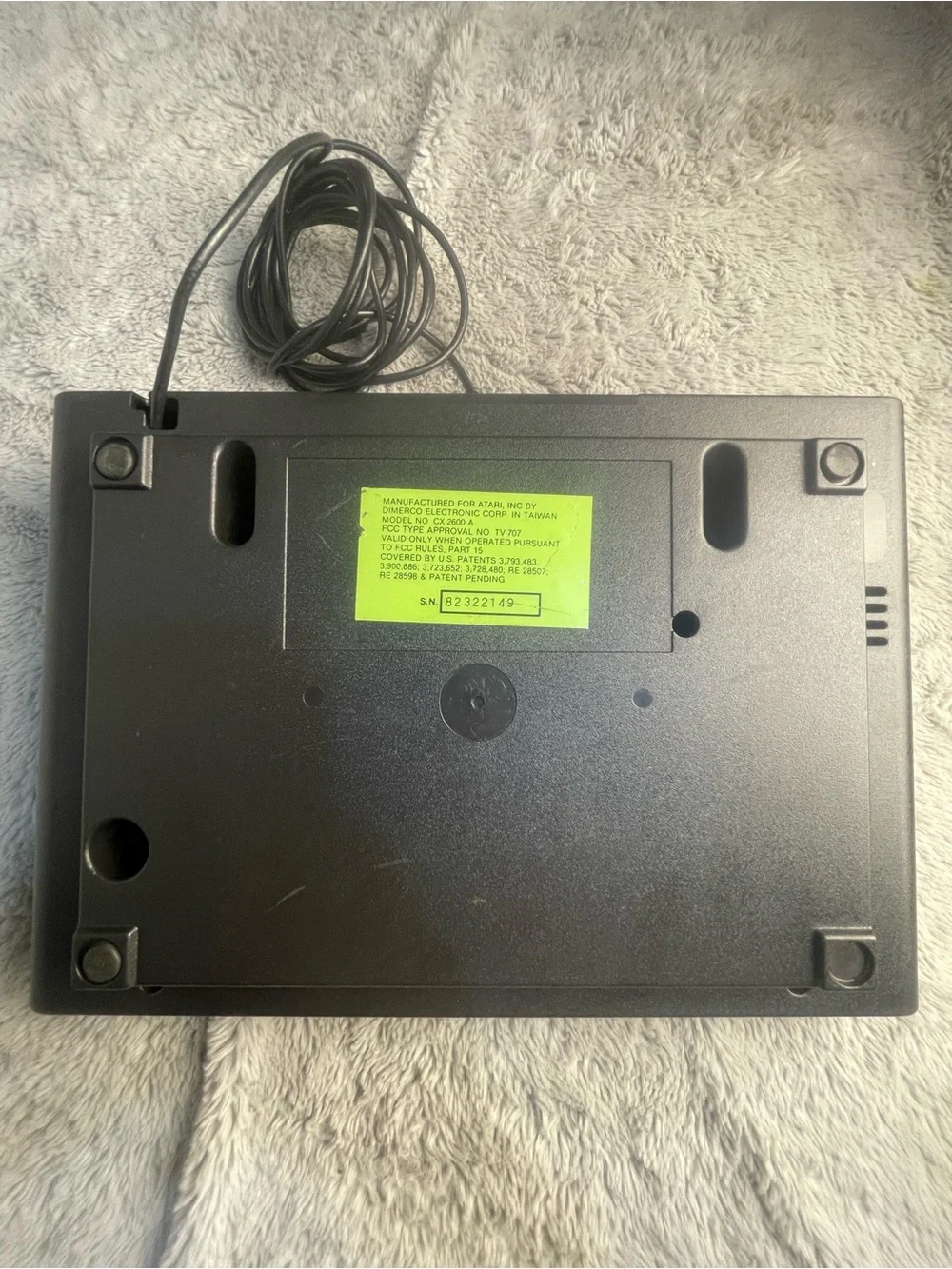 Atari 2600 Video Computer System Console ONLY - untested